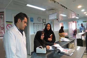 حضور ارزیابان وزارت بهداشت (دوره پزشکی عمومی ) در دانشگاه  